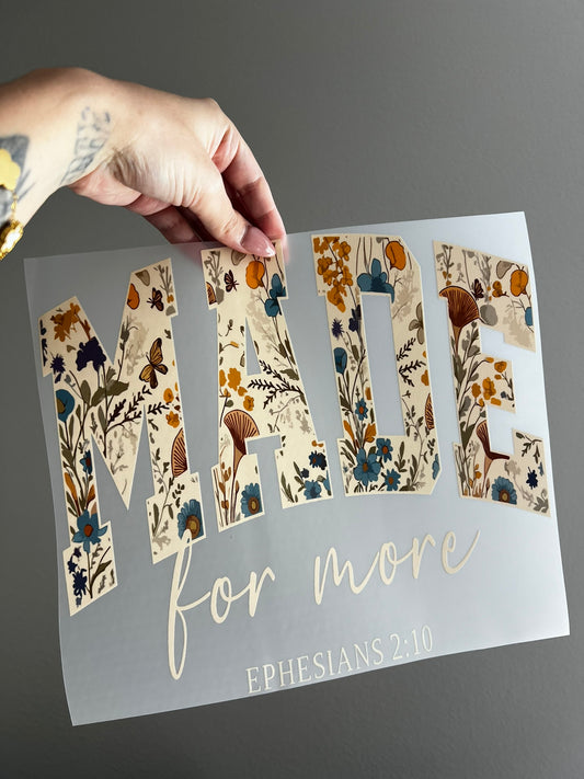 Made For More