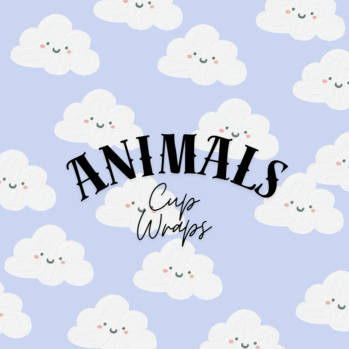 ANIMAL CUP WRAPS
