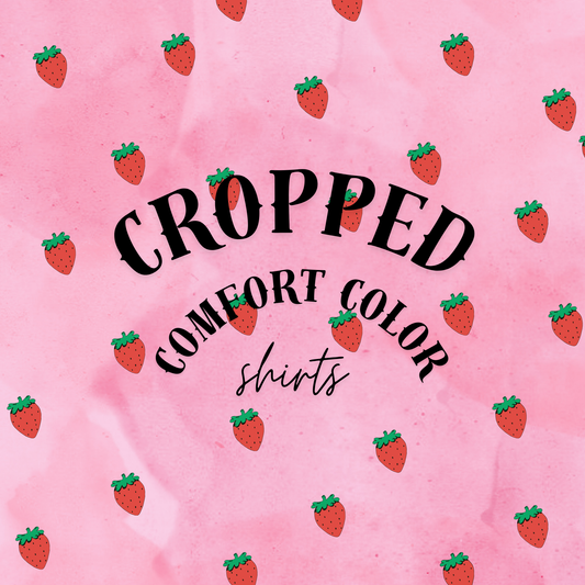 Comfort Color CROPPED Tshirt