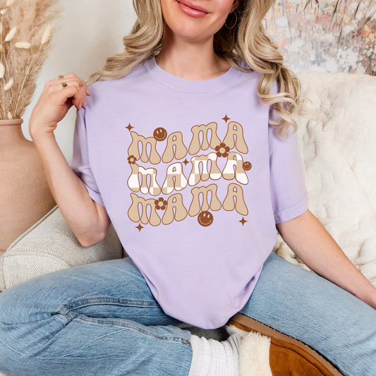 Brown Smiley Mama