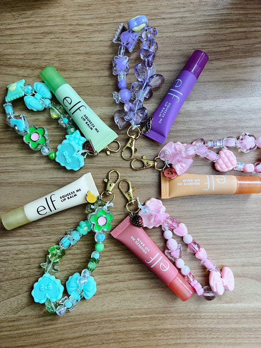 ELF LIP BALM KEYCHAINS