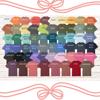 Comfort Color CROPPED Tshirt